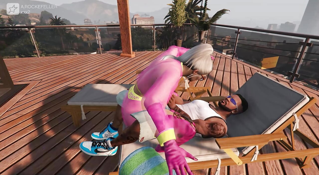 GTA 5 Franklin Hires Premium Lady in his Vinewood Mansion PART1
