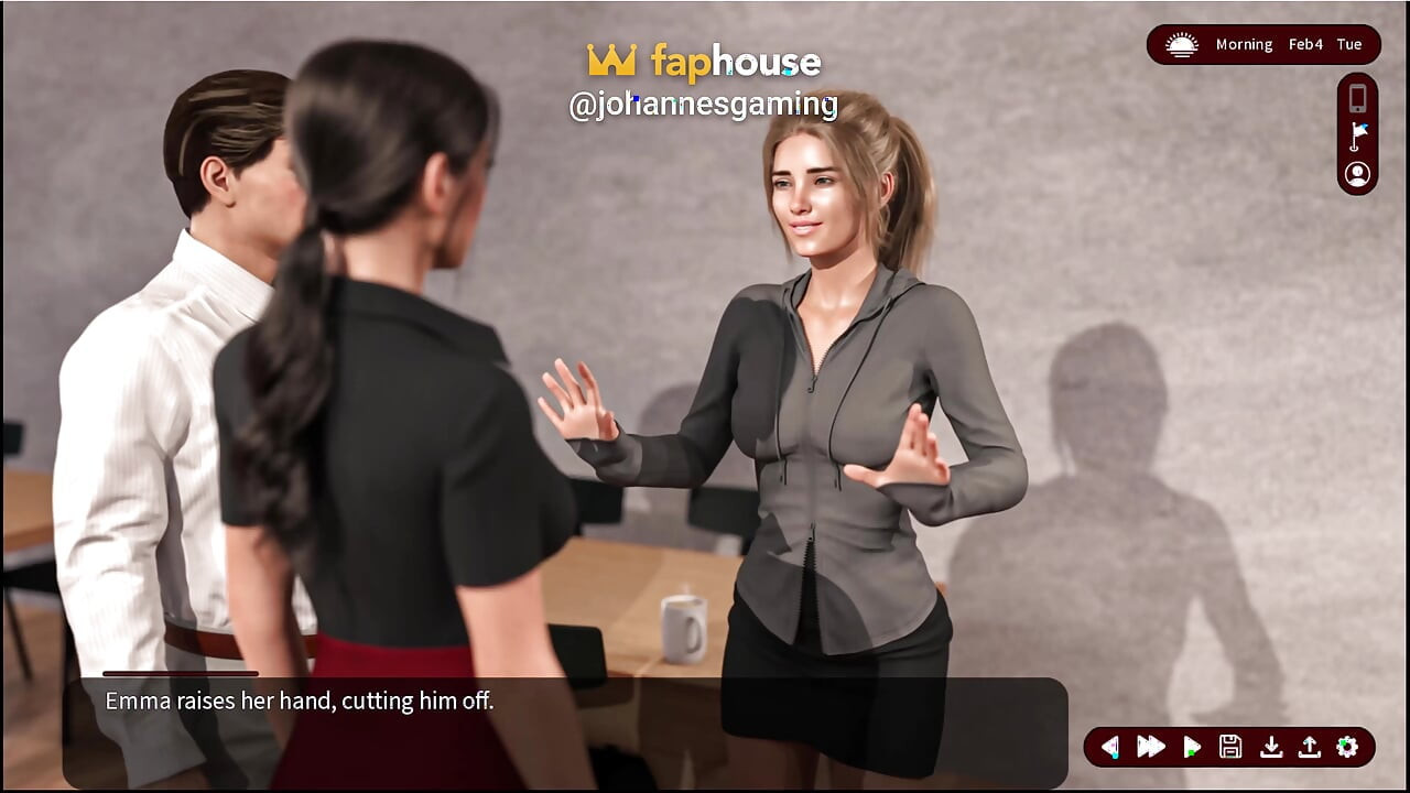 Whispers of Desire 28 Het werd heet in de winkel met Sarah en Louis