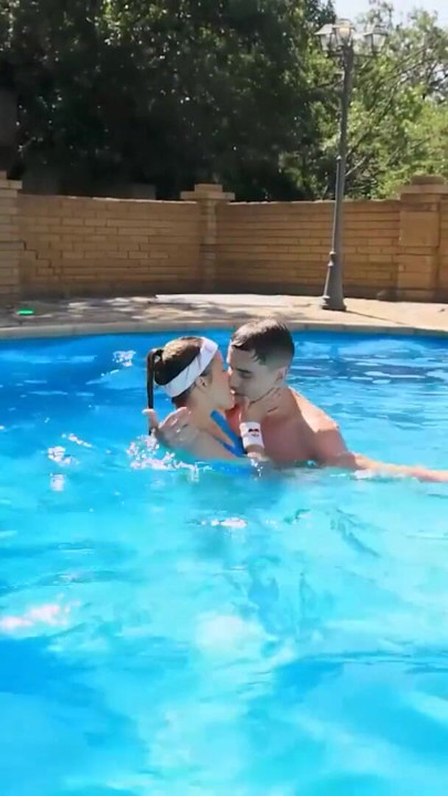 You can Find me at the Pool, See How Flexible I am at ClubSweethearts | Clip 1