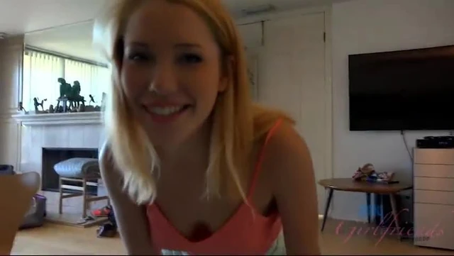 You fondle Raylin Ann's tits while she smokes