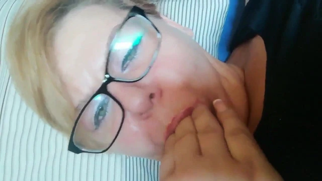Play with pussy blonde stepmom