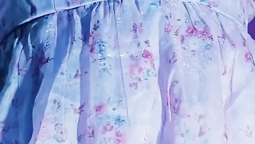 Gaun pendek piya gadis desi