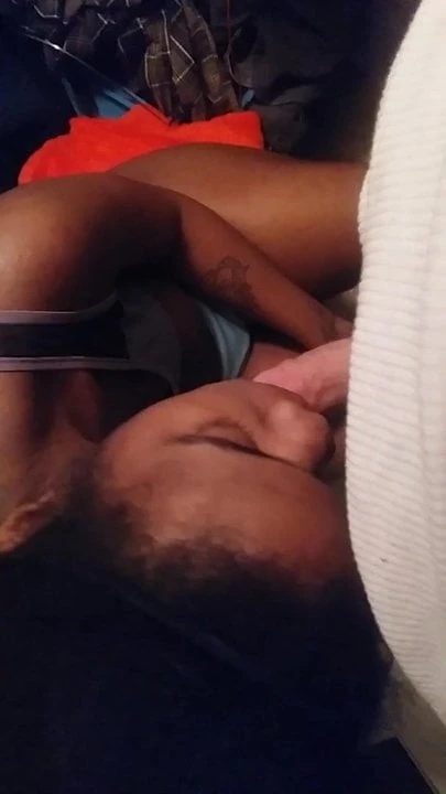 Wife giving nice blowjob