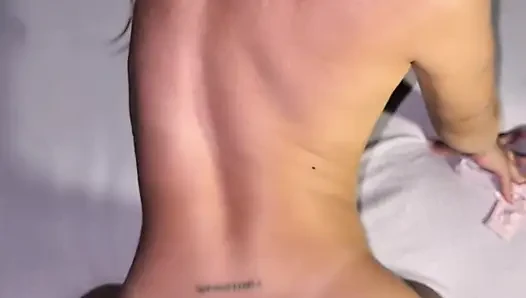 I came on her face after eating her ass