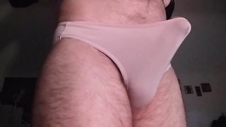 Hard in my pink pantie