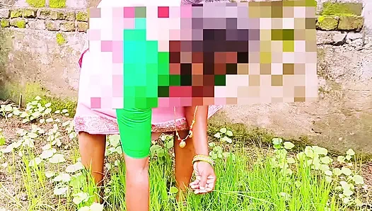 Village Forming Maid Secretly Fuckung Land Owner with Telugu Dirty Talk