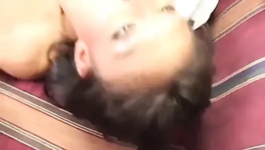 Asian girl does anal sex with an old guy