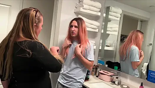 Feminization of a Bad Roommate
