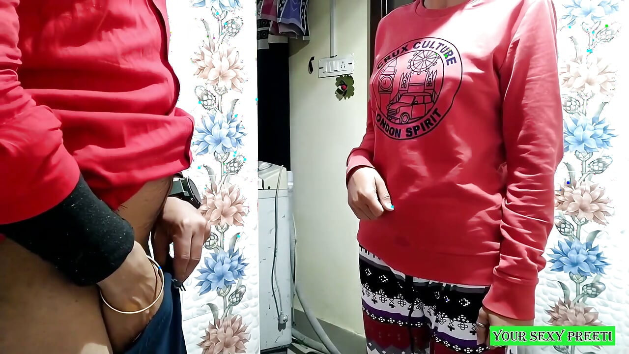 My Stepsister Caught Me Masturbating in the Bathroom