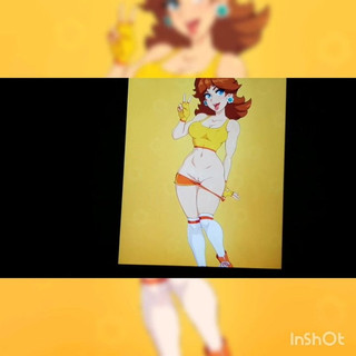 Cum tribute to Princess Daisy