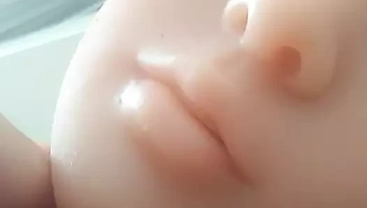 Knicker Inspection porn video – after unboxing inspection Doll