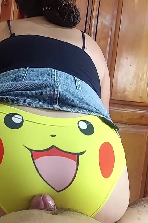 POV: the Otaku Girl Put Her Ass on My Cock and Squeezed It Until I Was Dry