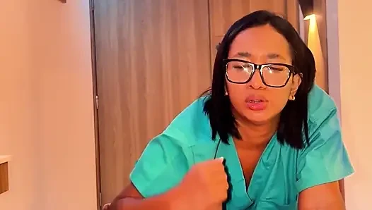 POV Sinnliche Latina-massage - Entspannende Musik, Handjob & Blowjob-ende