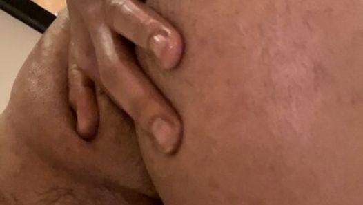 Fingering and playing with my Big Ass