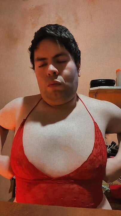 Wearing new clothes for my daddy I hope he likes to see me