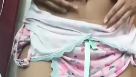 TEEN 18 IN PAJAMAS. Masturbation