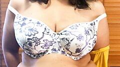 Curvy Young Wife seduces in Bra