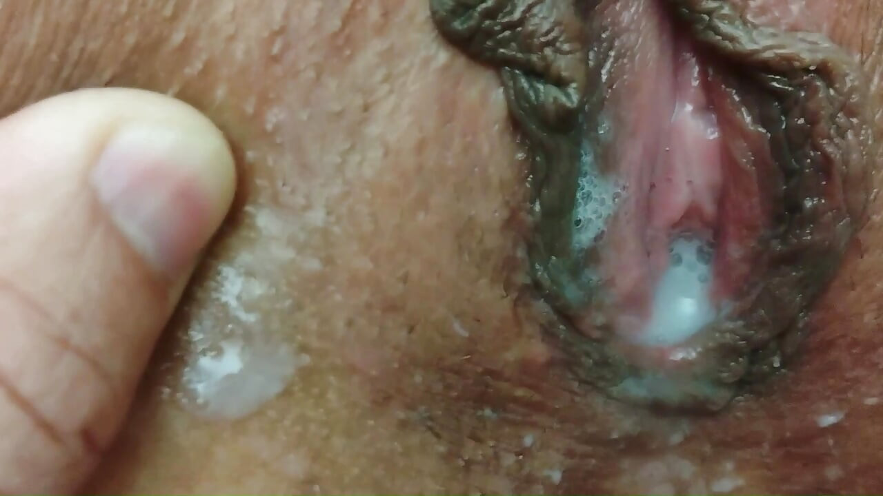 My college friend fucked my wife's hot pussy and she let him cum inside