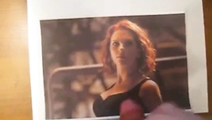 Scarlett johansson'a boşalmak