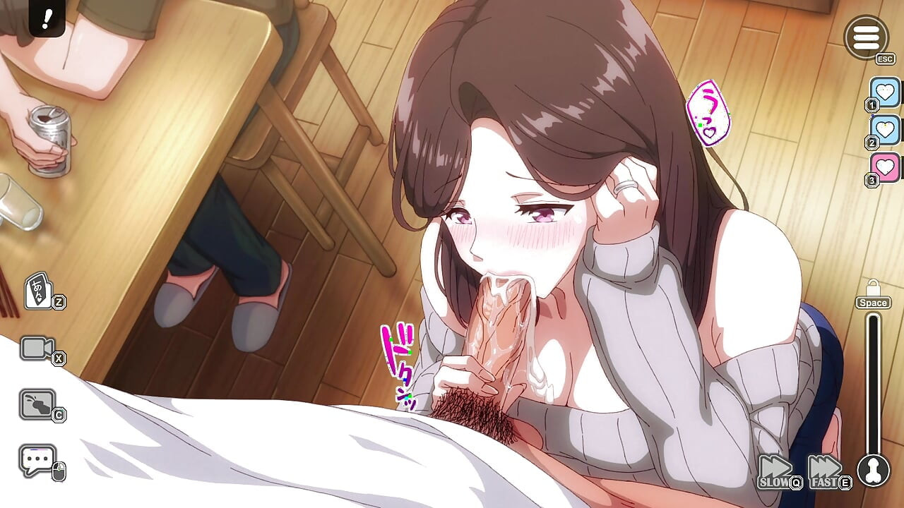 Zdradzająca macocha zdradza męża ze swoim hentai pasierbem - Kinjo no Hitozuma