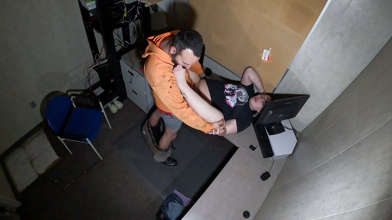 fucking big booty co worker after the store closes