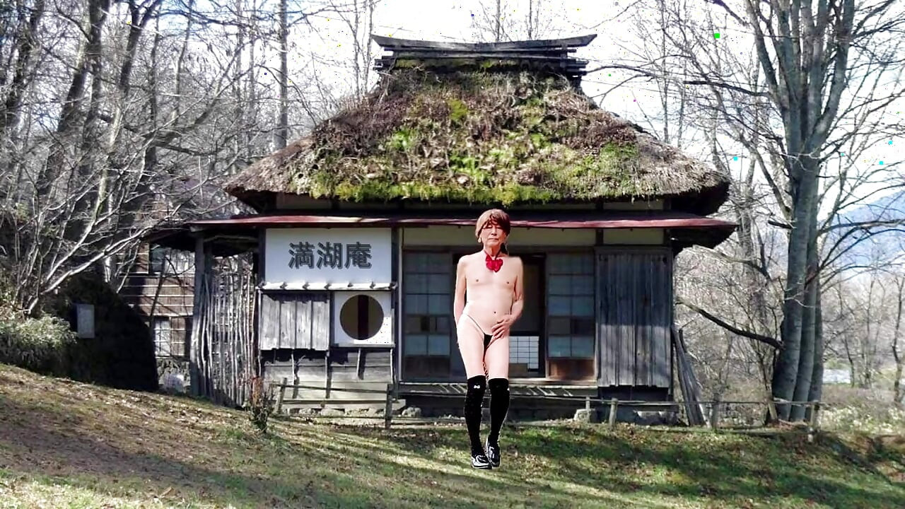 Pai-chan böyle Japon eski evinde kalırsa