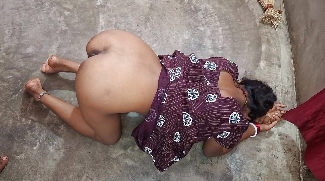 Makcik India kongkek gaya anjing