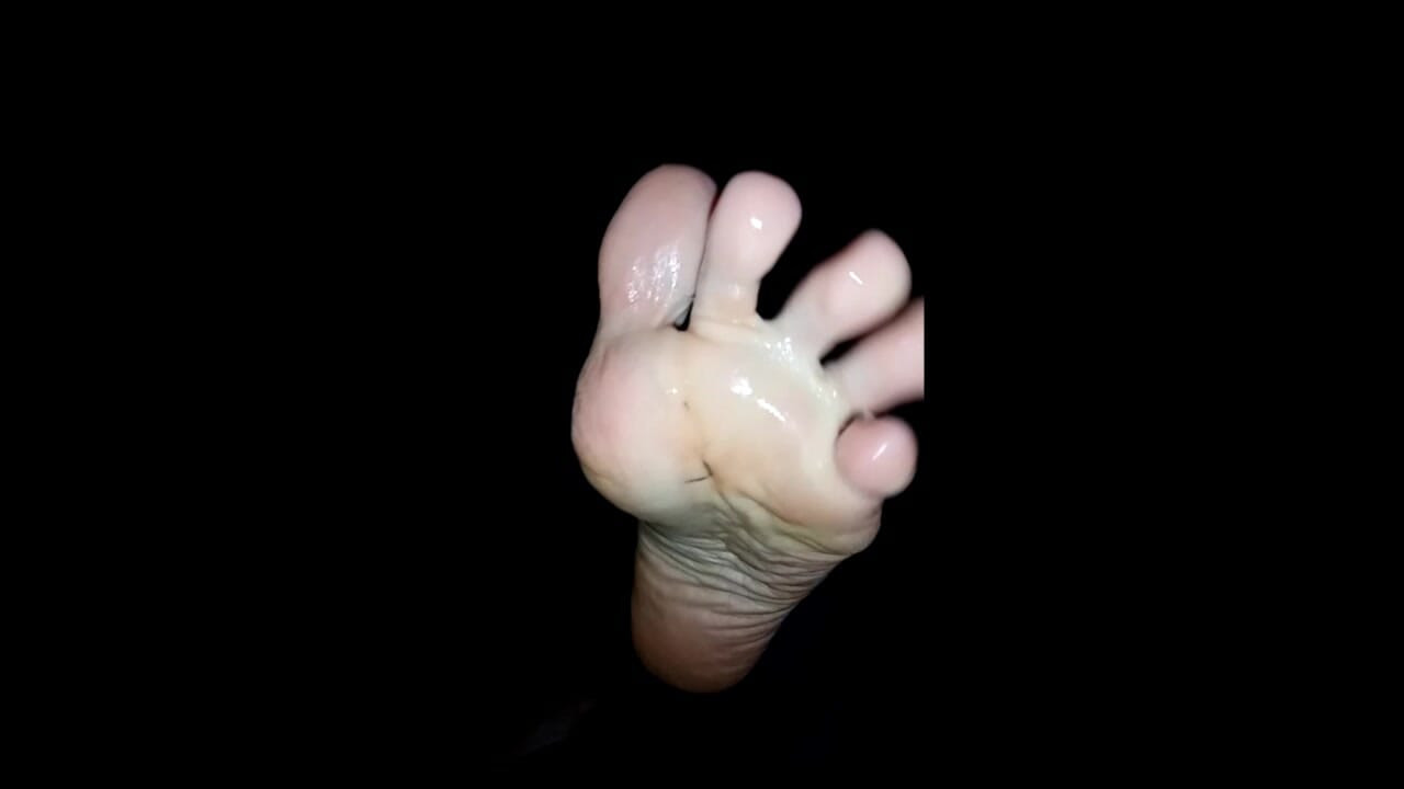 Foot licked