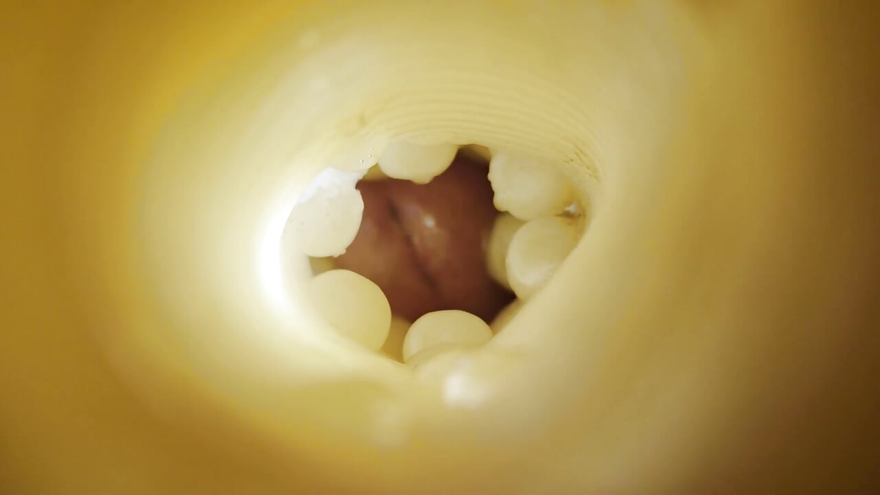 Fleshlight cum camera (POV, you're being bred)