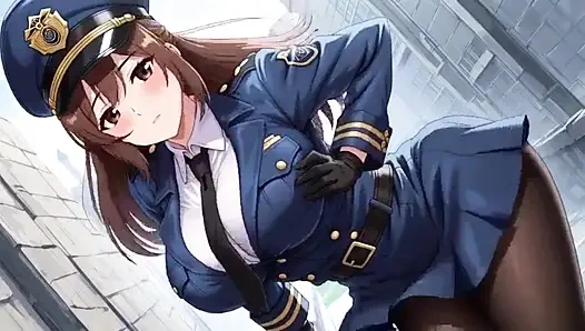 Üniformalar ve fantezi ile animasyonlu karşılaşma