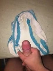 Cum on panties