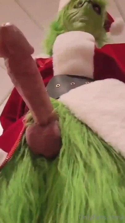 Grinch มีควยใหญ่และน้ําแตกเร็ว ๆ นี้จาก Sixxbig | คลิป 1