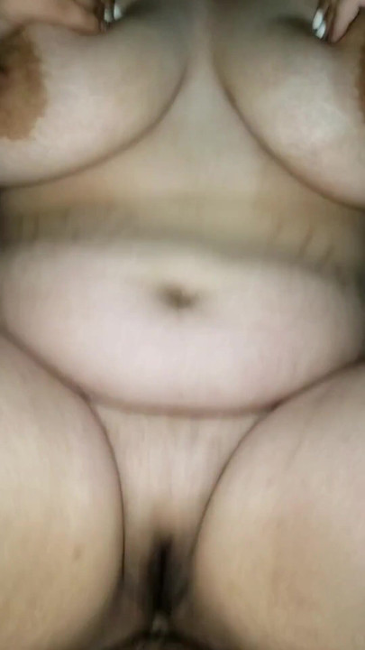 Iconic moment from "Busty Latina BBW can't stop fucking and cumming - POV"