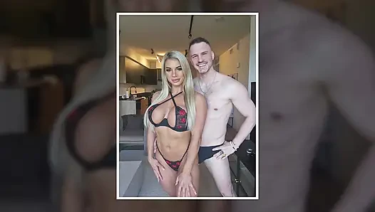 Женщина-бодибилдер с большим клитором Denise занимается грубым сексом