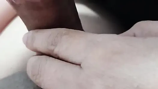 Big Natural Tits Wife Giving A Close Up Blowjob and Facial