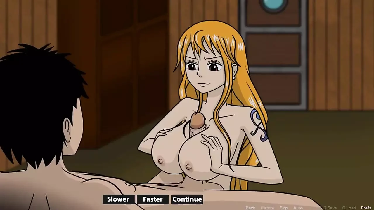 One Slice of Lust - one piece sex - bagian 5 nami ngasih aku toketnya oleh loveskysanx