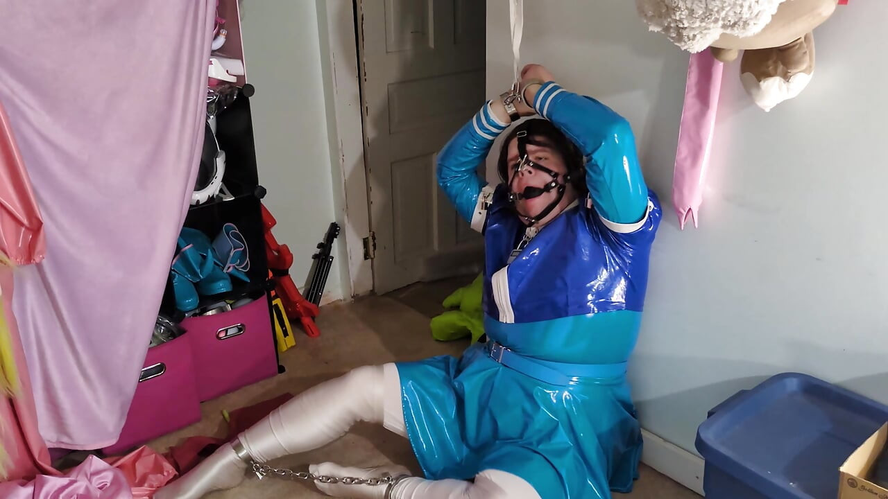 Maria Cosplay, Bondage Pics and Time Lock Hands Free Vibrator Orgasm