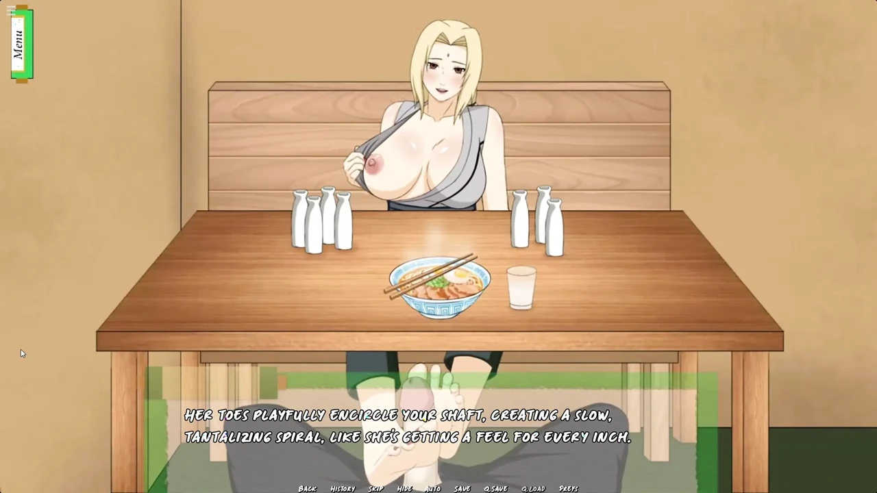 Jikage Rising 3 - Hokage Tsunade Playing With Our Cock