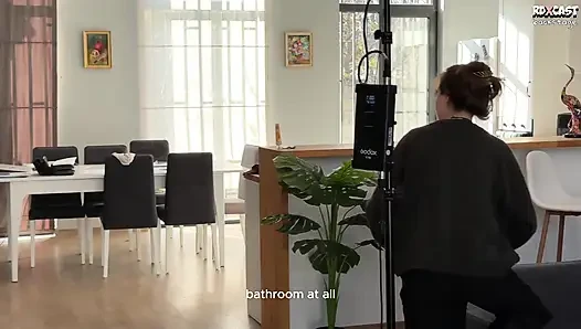 За Кадром! Горячая Funky Town Жестко Трахается На Съемках Порно Со Своими Сводными Братьями!