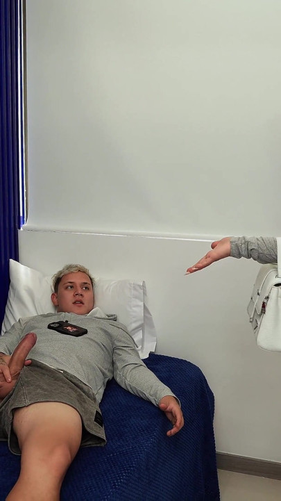 My Stepson's Horny Friend Is Caught Masturbating and I Give Him a Hand