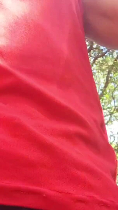 Risky Nature Walk Jerk Off - Got Super Horny and Stroked My Cock Outside | Clip 2