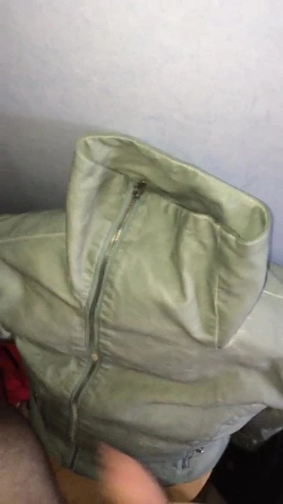 Fuckin my lady leather jacket