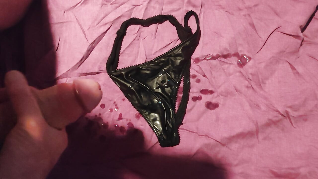 Cumshot Thong