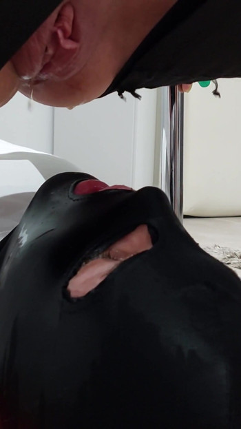 Must-share moment from "Femdom piss in mouth and pussy cleanup. My slave is my toilet bowl."