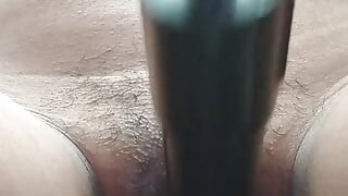 Dehati girl fucking pussy with selfie stick