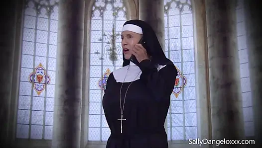 Freche nonne und ihr stiefvater