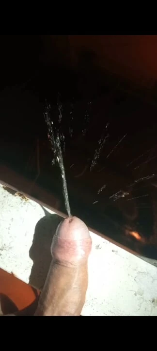 It was raining and I'm naughty