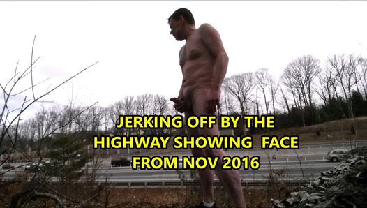 PUBLIC JERKING BY HIGHWAY  FROM 2016