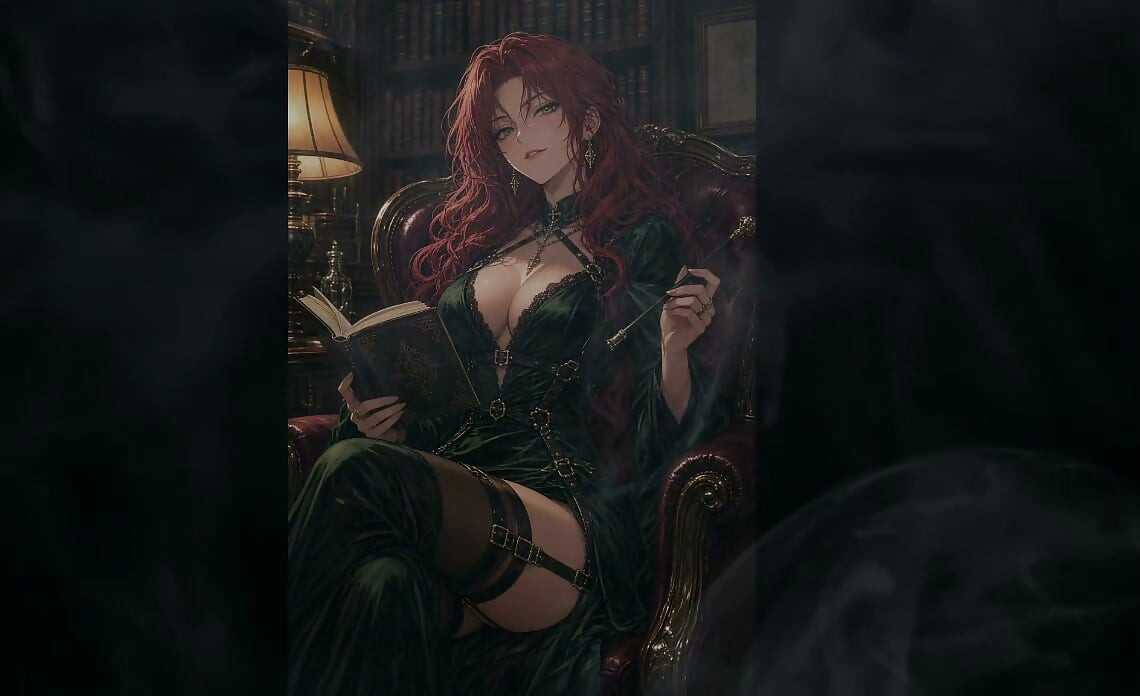 Deusa malvada Hentai JOI com contagem regressiva
