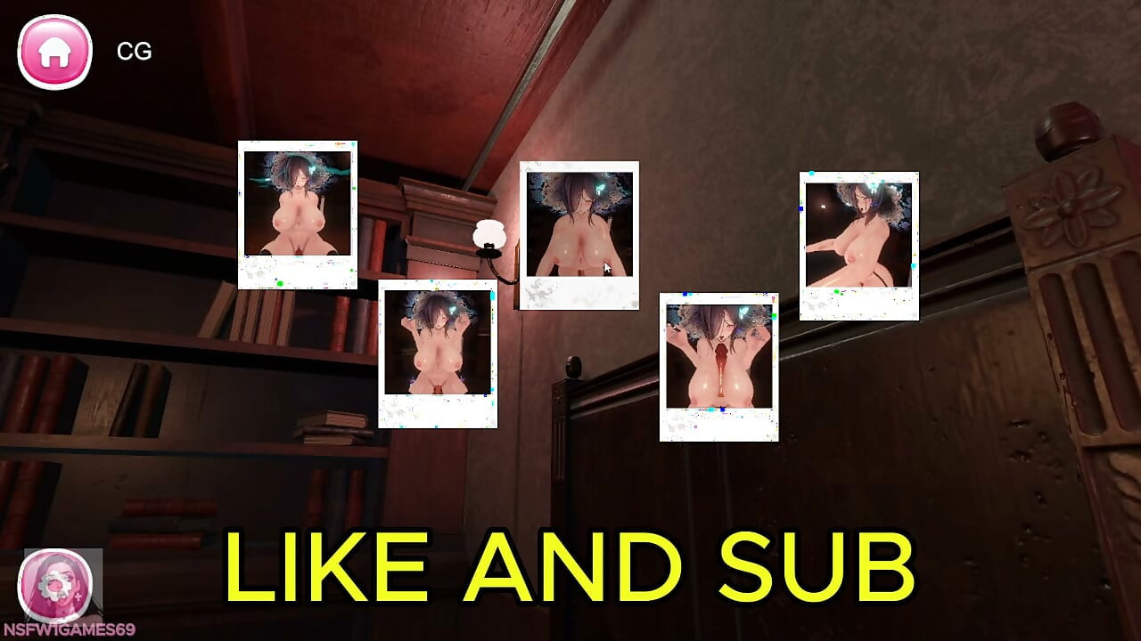 Penyihir Milf menunggangiku sambil puzzle